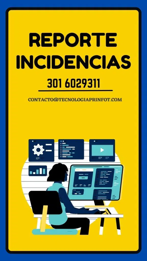 reporte de incidencias